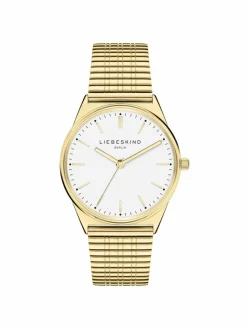 Liebeskind Berlin Uhren<Damen Armbanduhr gold uni