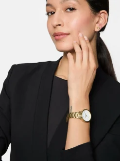 Tamaris Uhren<Damen Armbanduhr gold uni
