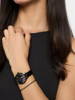 Tamaris Uhren<Damen Armbanduhr schwarz uni