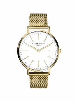 Liebeskind Berlin Uhren<Damen Armbanduhr gold uni