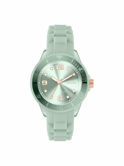 Tamaris Uhren<Damen Armbanduhr grün uni