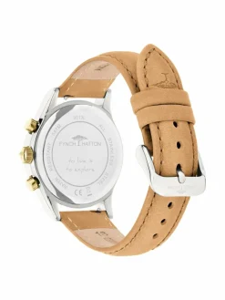 Fynch-Hatton Uhren<Damen Armbanduhr braun uni