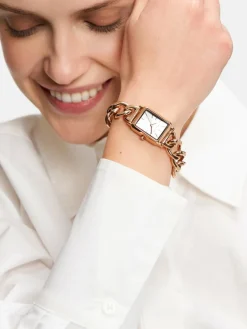 Tamaris Uhren<Damen Armbanduhr roségold uni