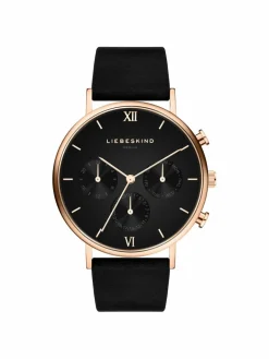 Liebeskind Berlin Uhren<Damen Armbanduhr schwarz uni