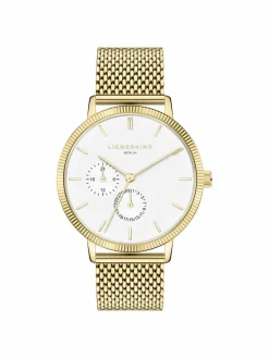 Liebeskind Berlin Uhren<Damen Armbanduhr gold uni