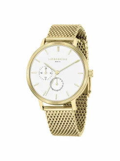 Liebeskind Berlin Uhren<Damen Armbanduhr gold uni