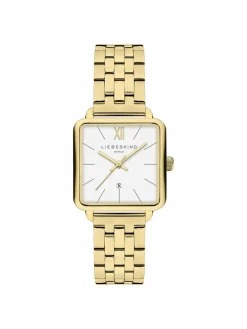 Liebeskind Berlin Uhren<Damen Armbanduhr gold uni