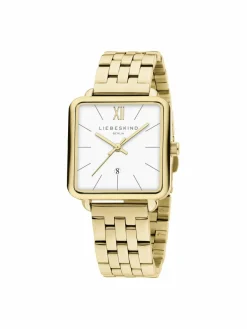 Liebeskind Berlin Uhren<Damen Armbanduhr gold uni
