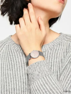 Liebeskind Berlin Uhren<Damen Armbanduhr silber uni