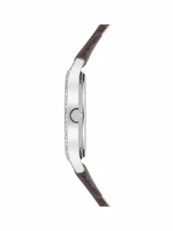 Trilani Uhren<Damen Armband-Uhr Quarzuhr silber uni
