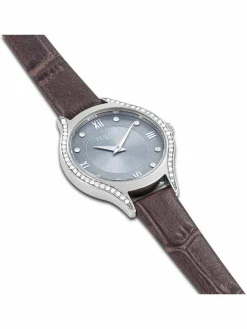 Trilani Uhren<Damen Armband-Uhr Quarzuhr silber uni
