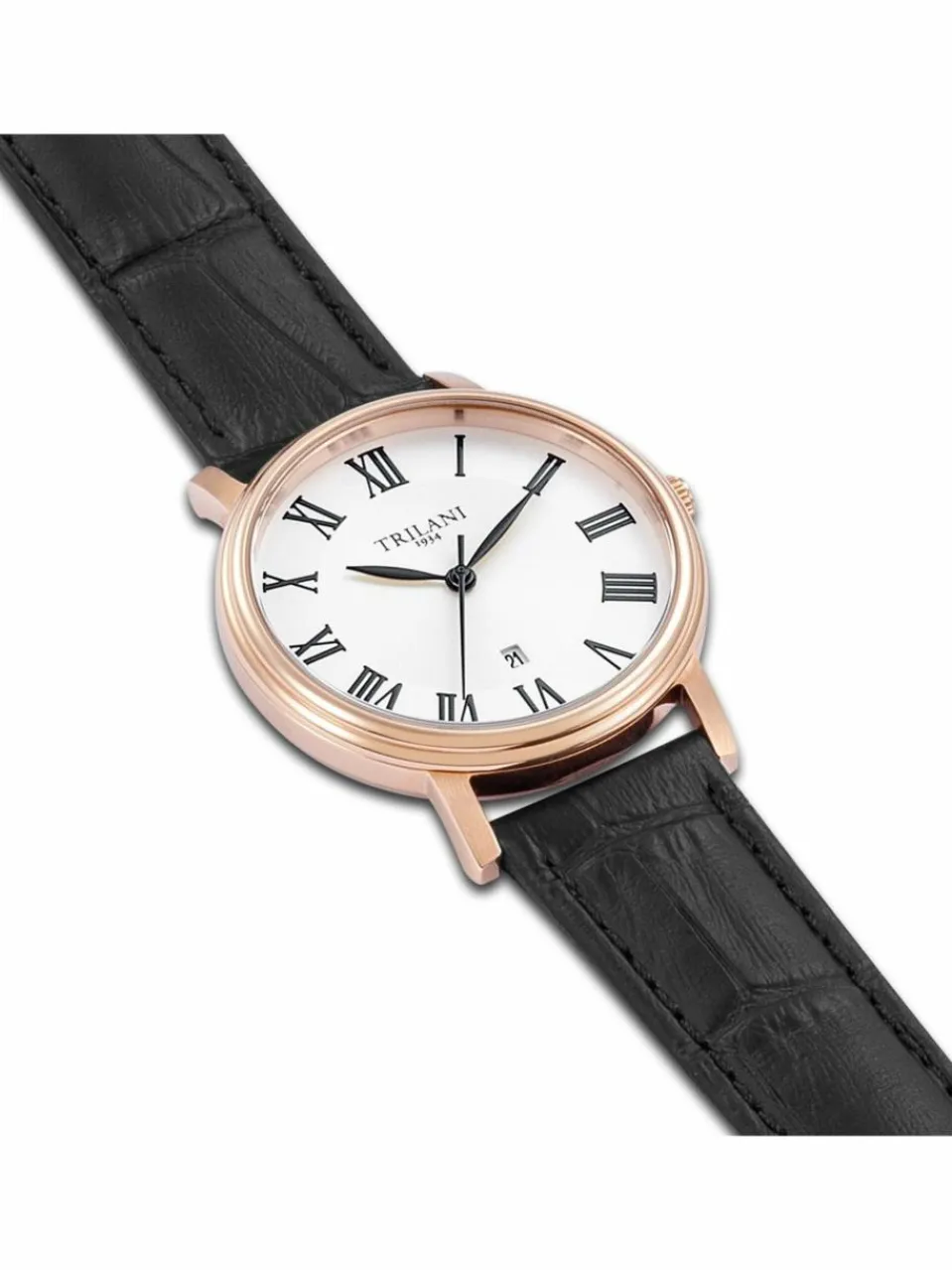 Trilani Uhren<Damen Armband-Uhr Quarzuhr roségold uni