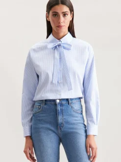 Damen Seidensticker Blusen>Damen Ausgestellte Bluse - Gestreift