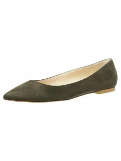 Viktoria Moser Ballerinas<Damen Ballerina khaki uni
