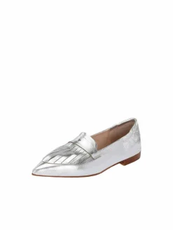 Crickit Ballerinas<Damen Ballerina - JANET silber uni