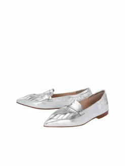 Crickit Ballerinas<Damen Ballerina - JANET silber uni