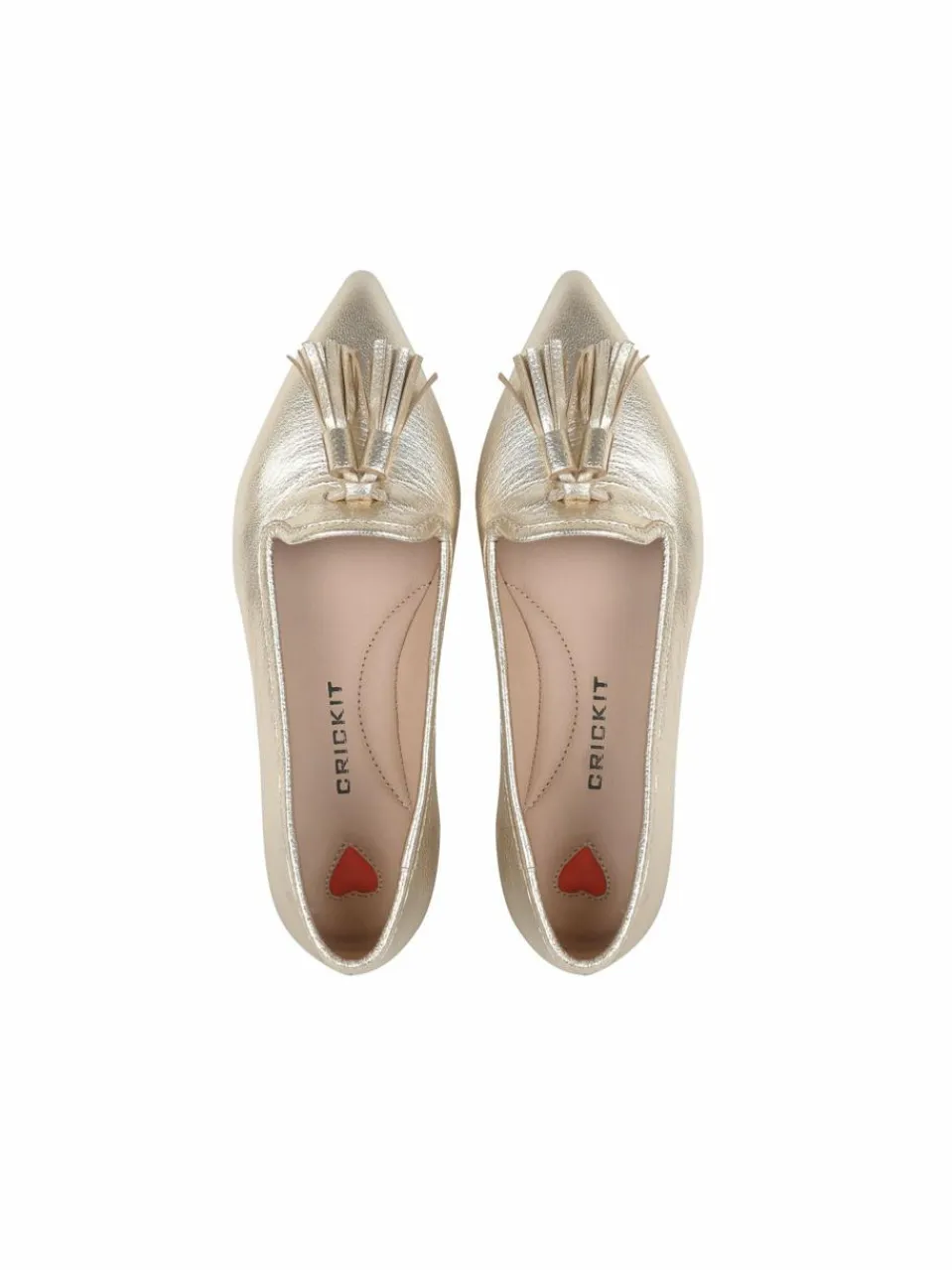 Crickit Ballerinas<Damen Ballerina - MARLA gold uni