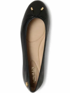 Lauren Ralph Lauren Ballerinas<Damen Ballerinas aus Leder - Jayna schwarz uni