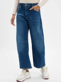 MAC Jeans|Hosen<Damen Barrel Fit Jeans - Dakota dark stone uni