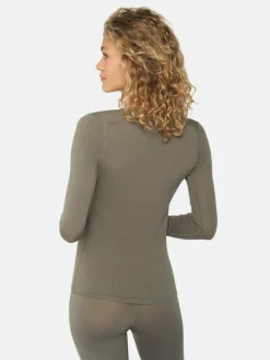 DANISH ENDURANCE Shirts & Tops<Damen Baselayer grau uni