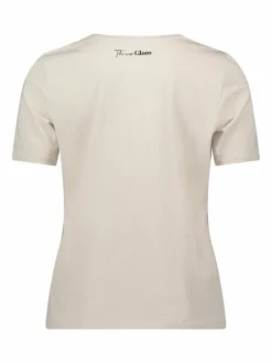 Betty Barclay Shirts & Tops<Damen Basic Shirt beige mehrfarbig bedruckt