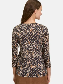 Betty Barclay Shirts & Tops<Damen Basic Shirt marine mehrfarbig gemustert