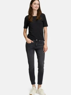 Betty & Co Shirts & Tops<Damen Basic Shirt schwarz uni