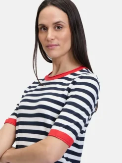 Betty Barclay Pullover & Strickjacken<Damen Basic-Pullover mehrfarbig gestreift