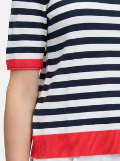 Betty Barclay Pullover & Strickjacken<Damen Basic-Pullover mehrfarbig gestreift