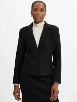 Marc Cain Collections Blazer<Damen Baukasten-Blazer schwarz uni