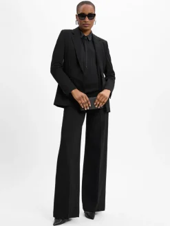 Drykorn Hosen<Damen Baukasten-Stoffhose - Before schwarz uni