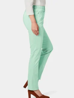 Damen Goldner Hosen><noscript><img width=