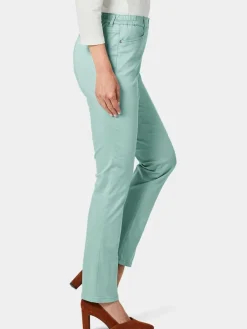 Damen Goldner Hosen><noscript><img width=