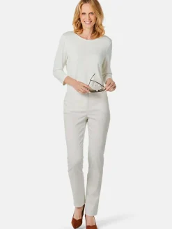 Damen Goldner Hosen><noscript><img width=