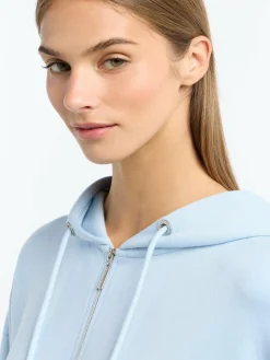 Frieda & Freddies Sweatshirts & Sweatjacken<Damen Übergangsjacke blau uni