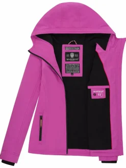 Marikoo Jacken & Westen<Damen Übergangsjacke - Brombeere lila uni