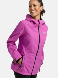 Marikoo Jacken & Westen<Damen Übergangsjacke - Brombeere lila uni