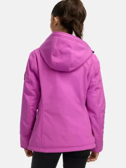 Marikoo Jacken & Westen<Damen Übergangsjacke - Brombeere lila uni