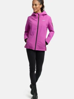 Marikoo Jacken & Westen<Damen Übergangsjacke - Brombeere lila uni