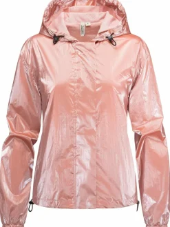 Ragwear Jacken & Westen<Damen Übergangsjacke - Cezanna Shine altrosa uni