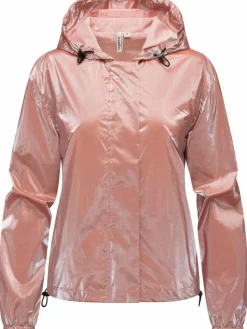 Ragwear Jacken & Westen<Damen Übergangsjacke - Cezanna Shine altrosa uni