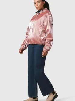 Ragwear Jacken & Westen<Damen Übergangsjacke - Cezanna Shine altrosa uni