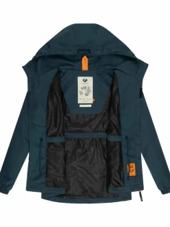 Ragwear Jacken & Westen<Damen Übergangsjacke - Danka petrol uni