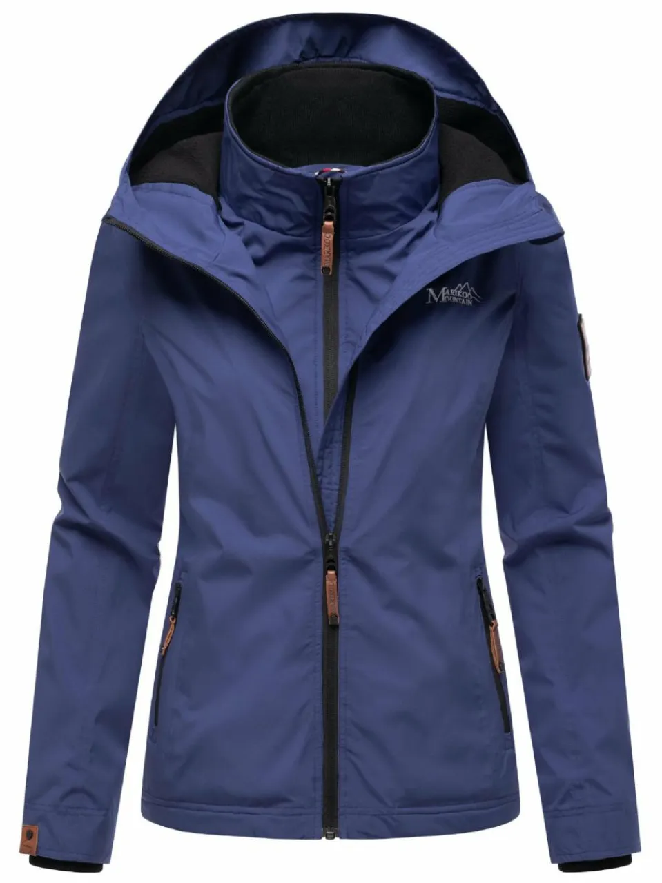 Marikoo Jacken & Westen<Damen Übergangsjacke - Erdbeere lila uni