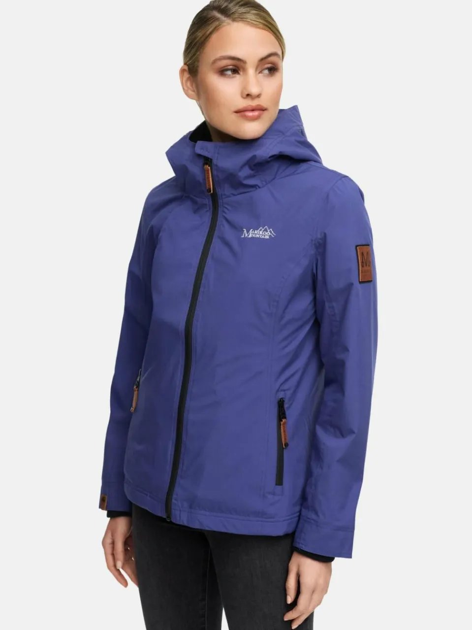 Marikoo Jacken & Westen<Damen Übergangsjacke - Erdbeere lila uni