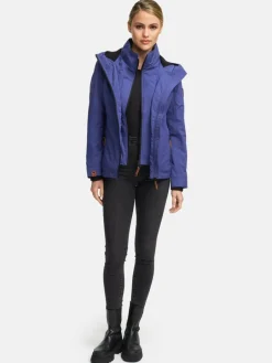 Marikoo Jacken & Westen<Damen Übergangsjacke - Erdbeere lila uni