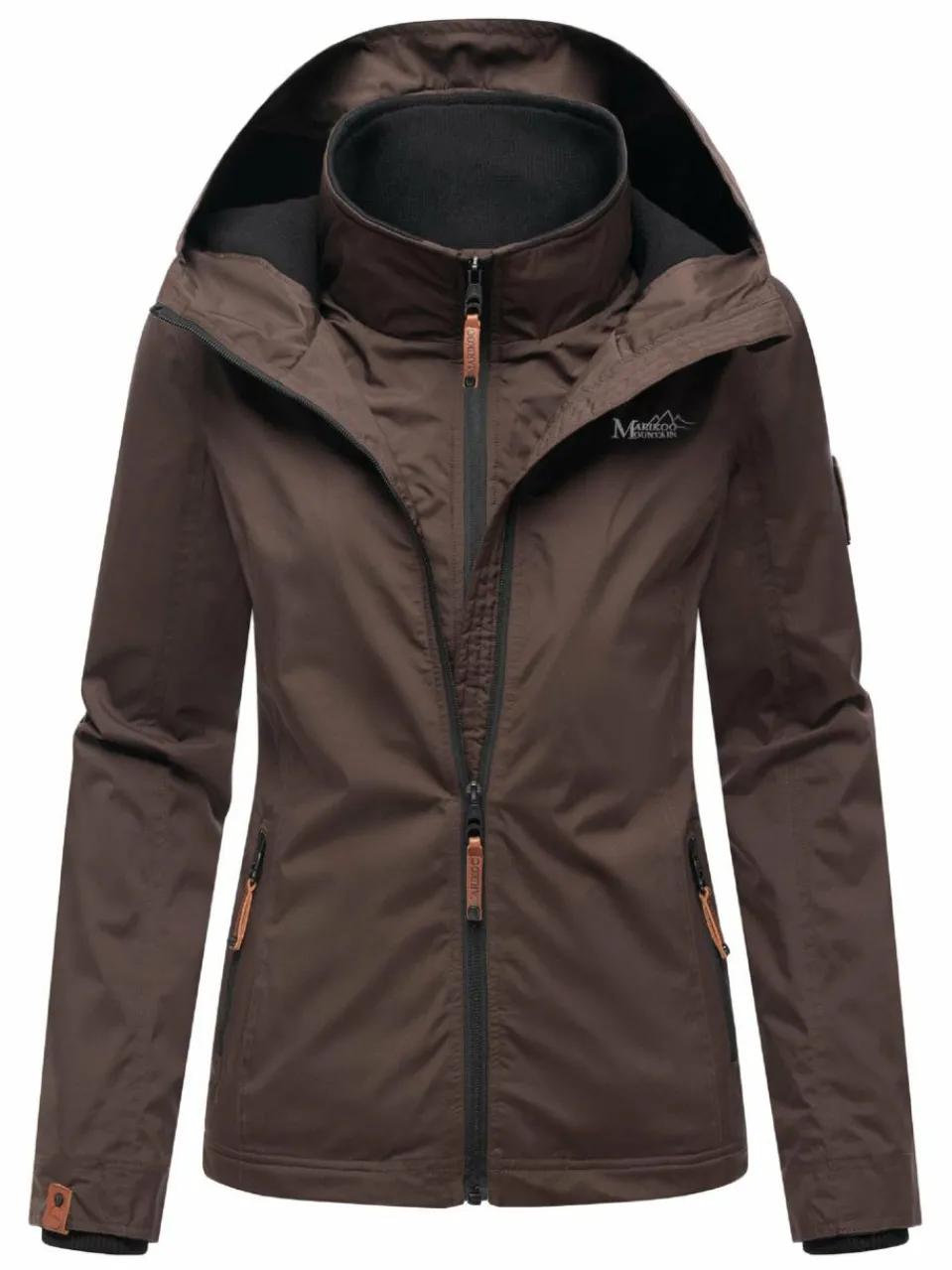 Damen Marikoo Jacken & Westen>Damen Übergangsjacke - Erdbeere