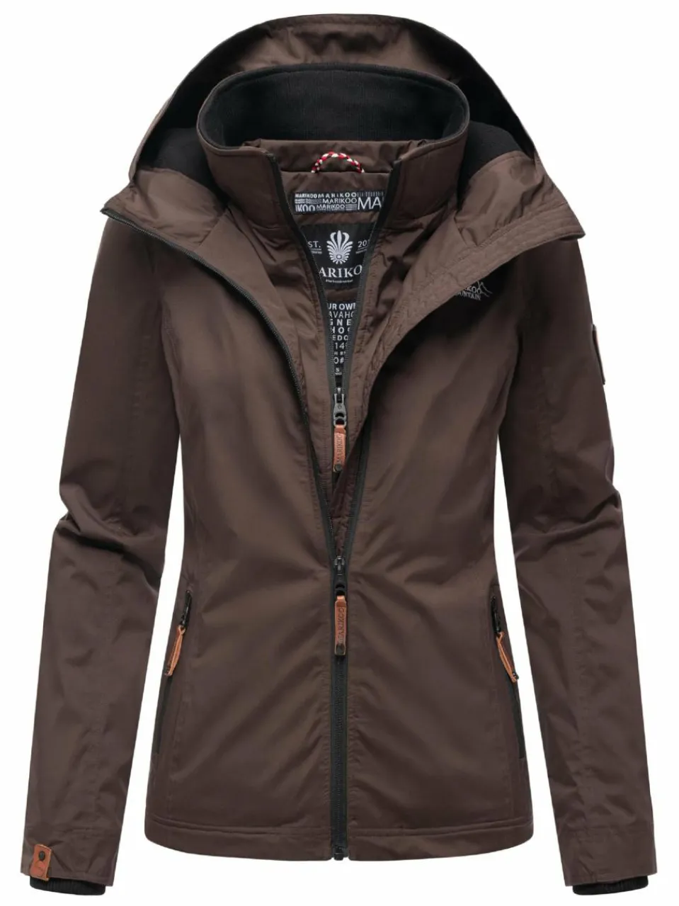 Damen Marikoo Jacken & Westen>Damen Übergangsjacke - Erdbeere