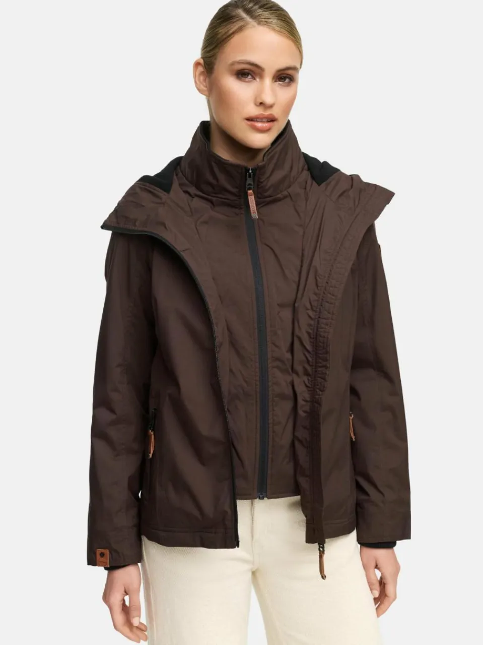 Damen Marikoo Jacken & Westen>Damen Übergangsjacke - Erdbeere