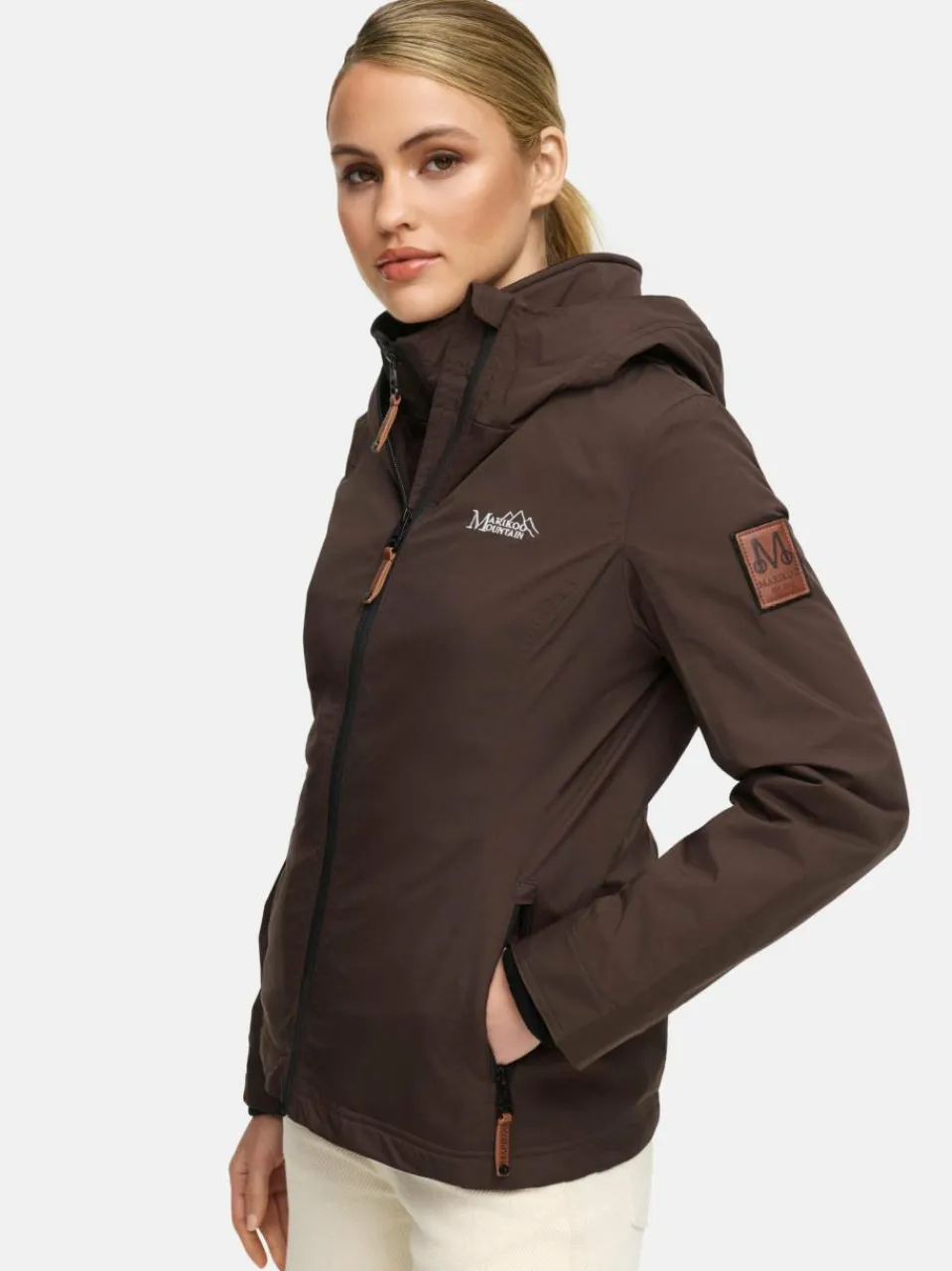 Damen Marikoo Jacken & Westen>Damen Übergangsjacke - Erdbeere